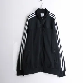 "adidas" back performance logo track jacket