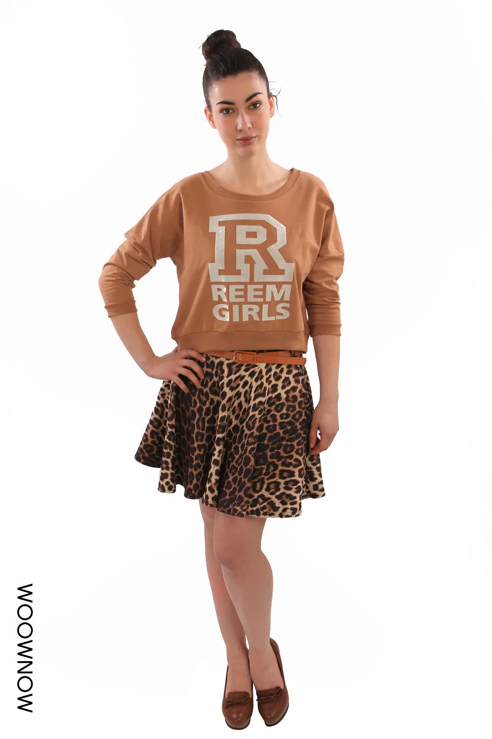 Reem Grils Crop Sweatshirt