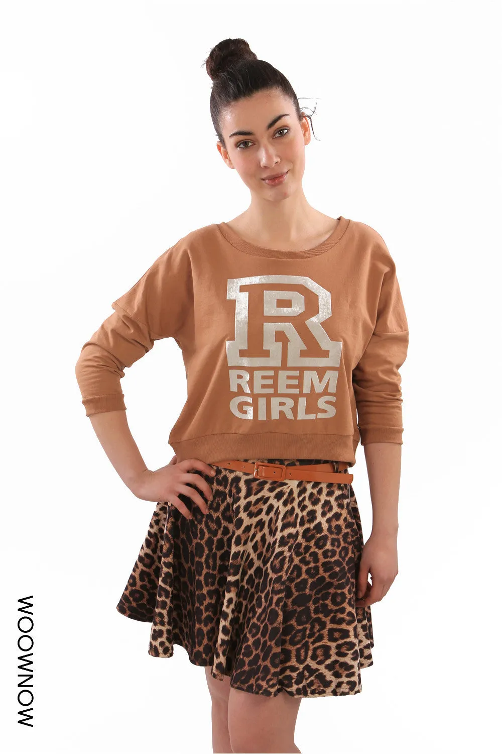 Reem Grils Crop Sweatshirt