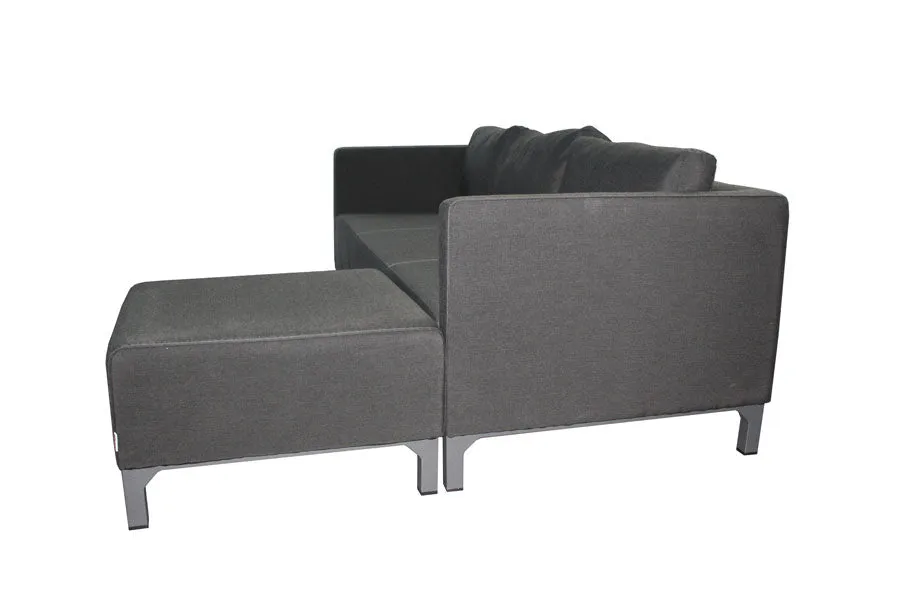 Riviera Triple sofa with Ottoman & Manhattan Table