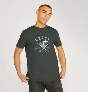 RLSS UK | Surf Men's T-shirt | Short Sleeve Organic Cotton T-shirt