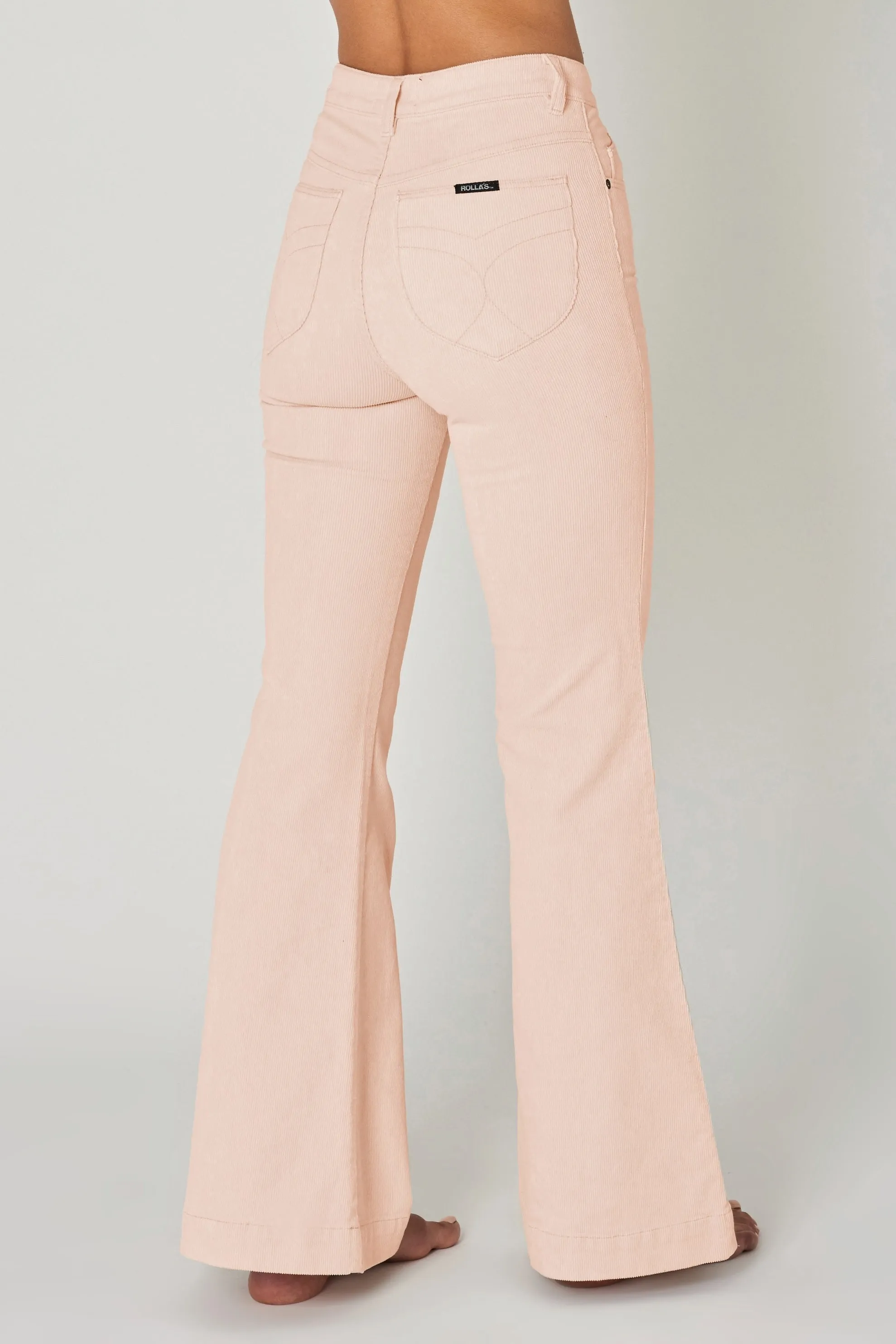 Rollas WOMENS EASTCOAST FLARES - BALLET PINK