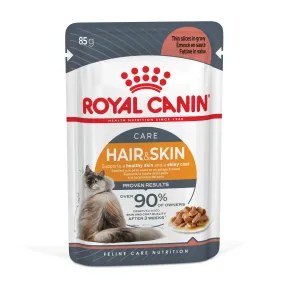 Royal Canin Hair & Skin Care Gravy 85g x12