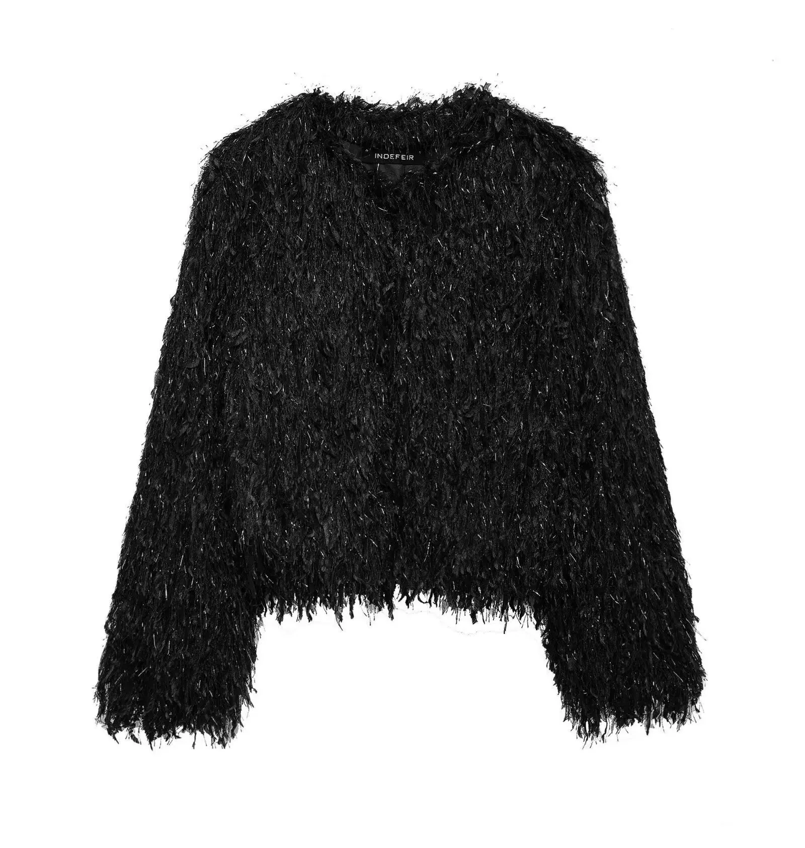 Shaggy Faux Fur Coat