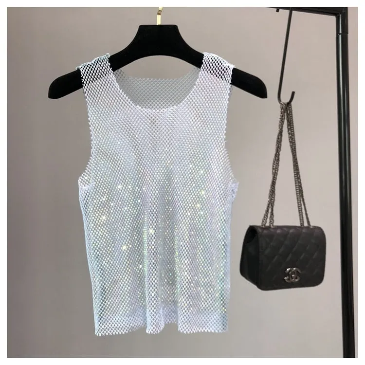 Shiny Tank Top