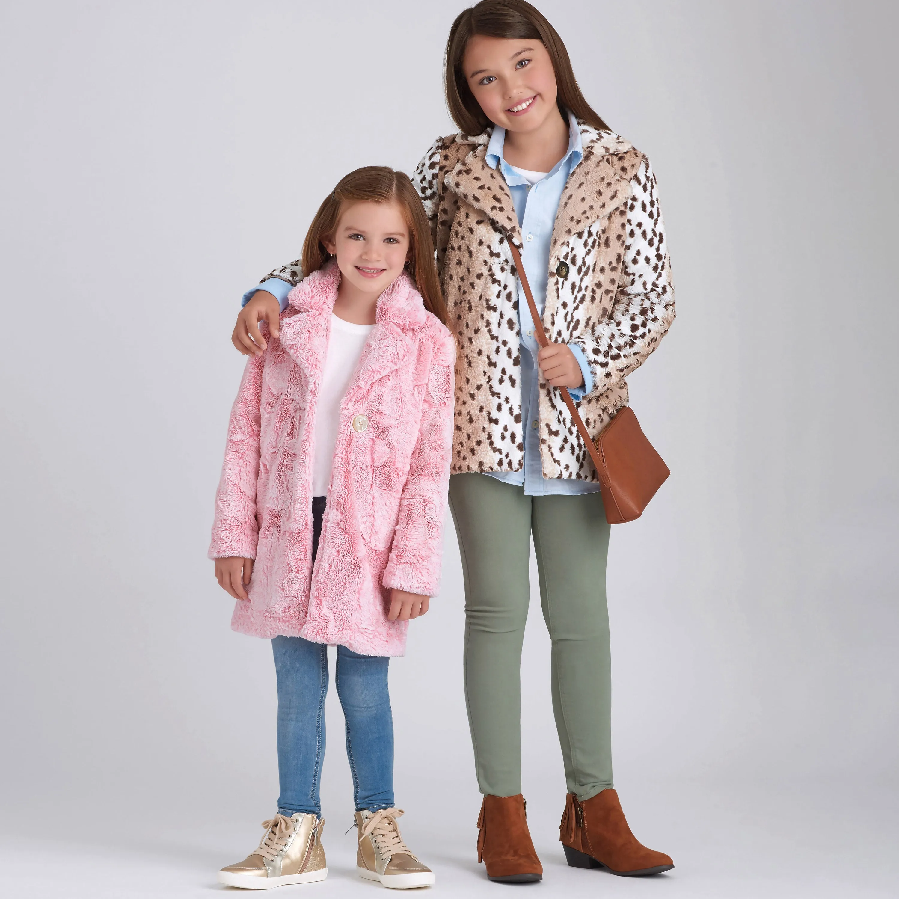 Simplicity Pattern 9027 Children's & Girls' Lined Coat