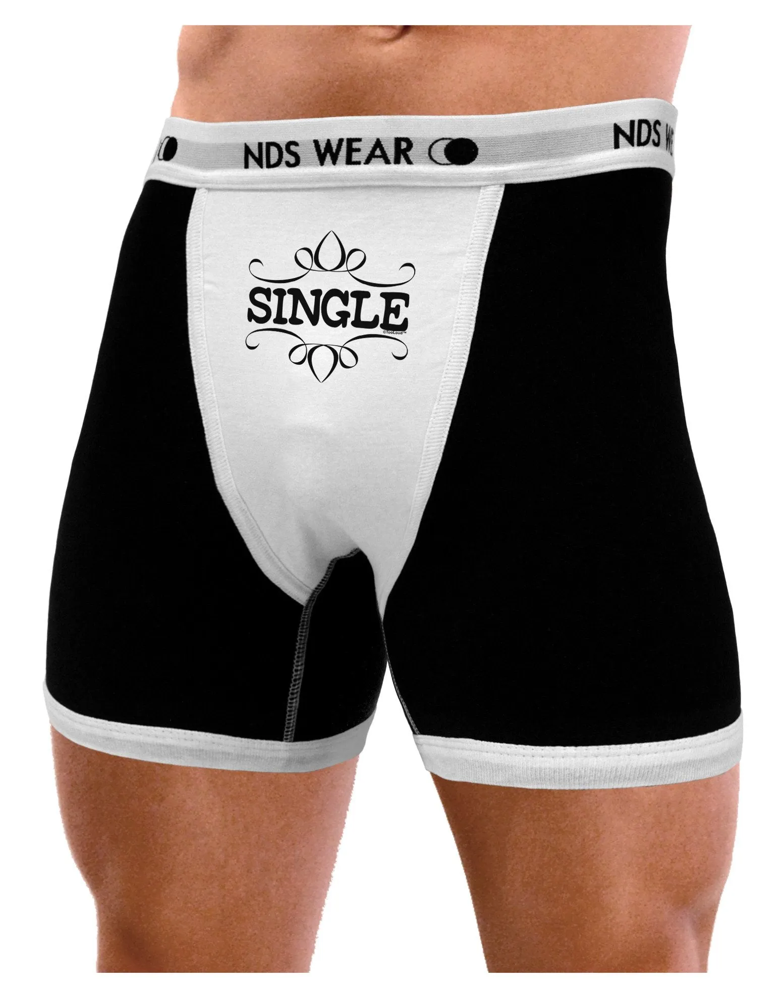 Single Mens Boxer Brief Underwear by NDS Wear