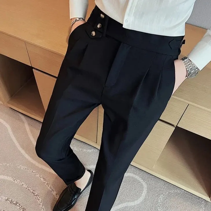 Slim fit suit elegant pants