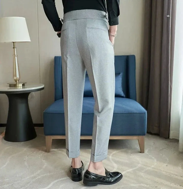 Slim fit suit elegant pants