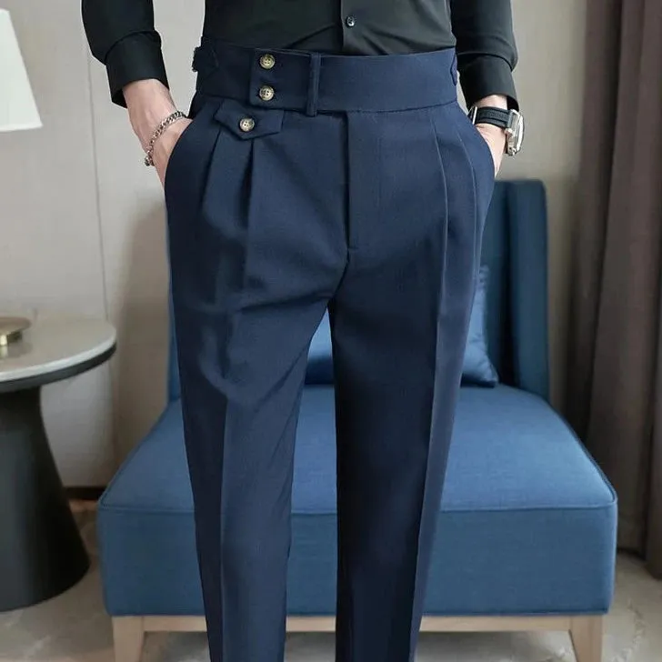 Slim fit suit elegant pants