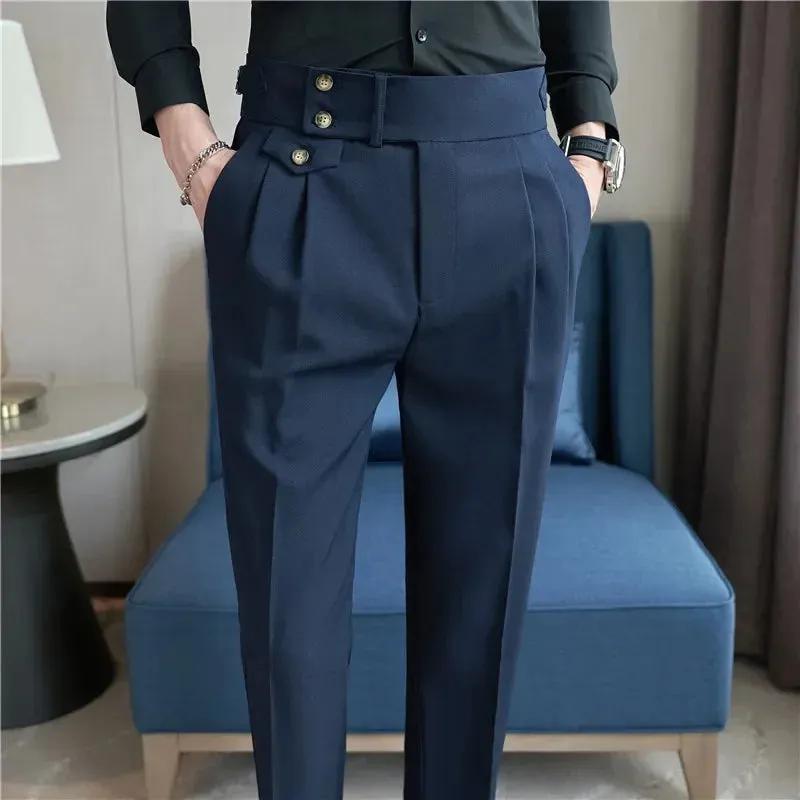 Slim fit suit elegant pants