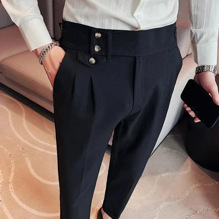 Slim fit suit elegant pants