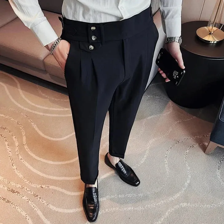 Slim fit suit elegant pants