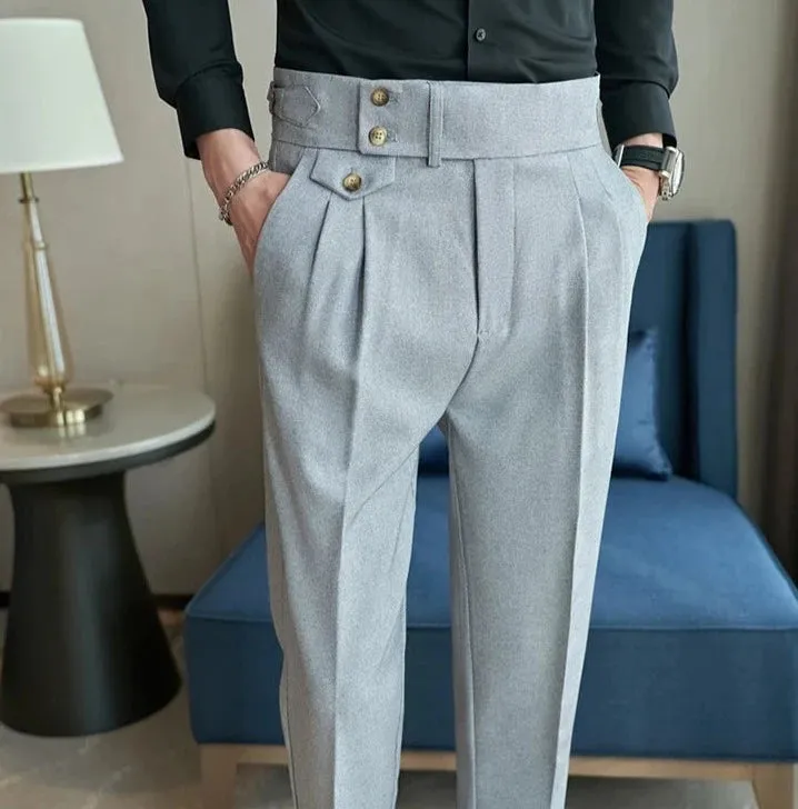 Slim fit suit elegant pants