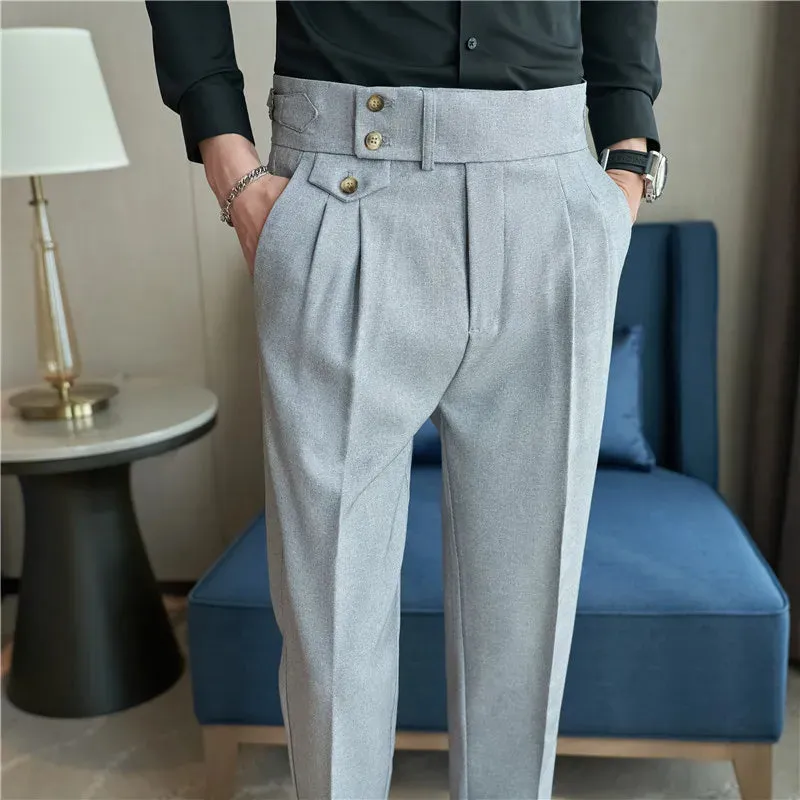 Slim fit suit elegant pants