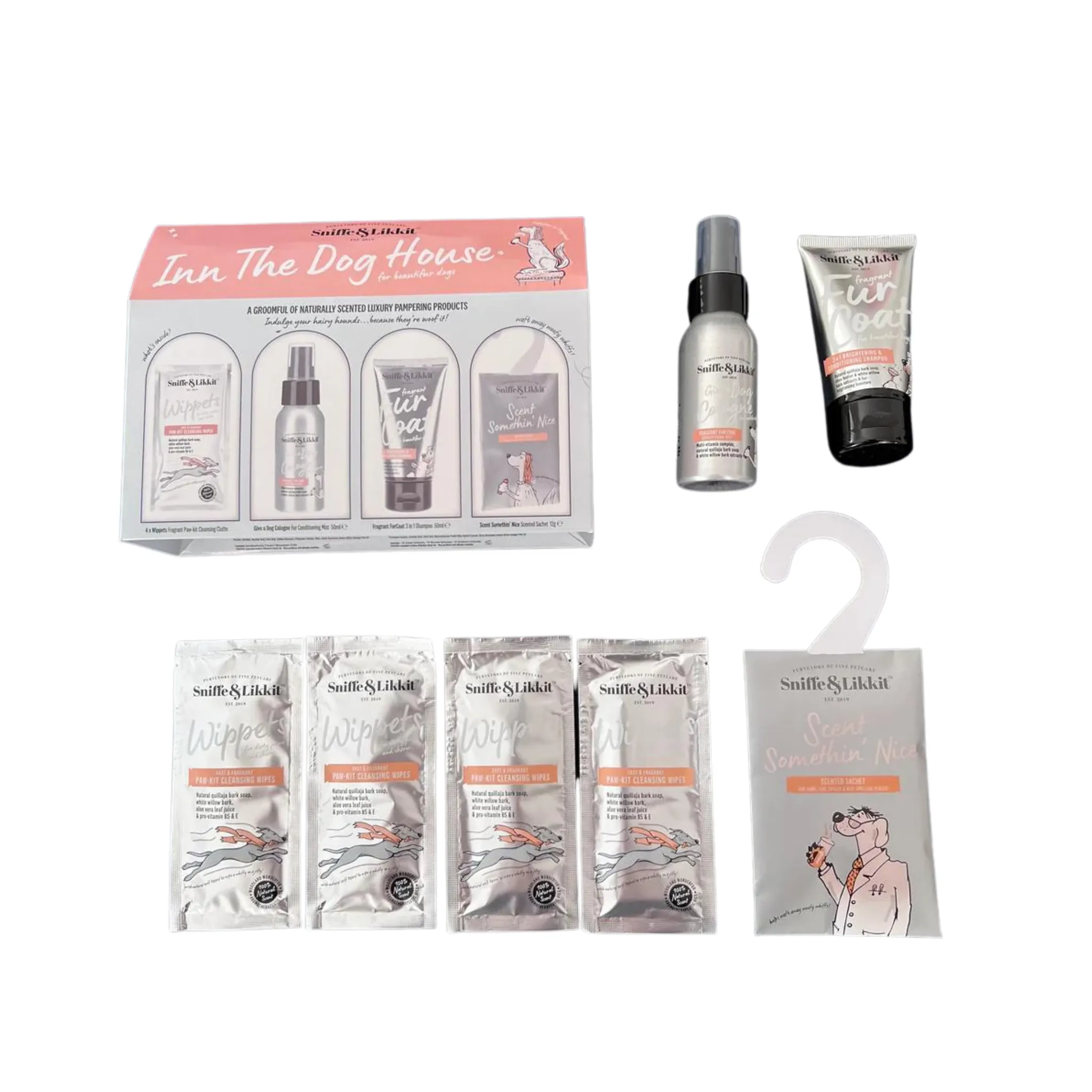 Sniffe & Likkit Inn The Doghouse Pampering Giftset