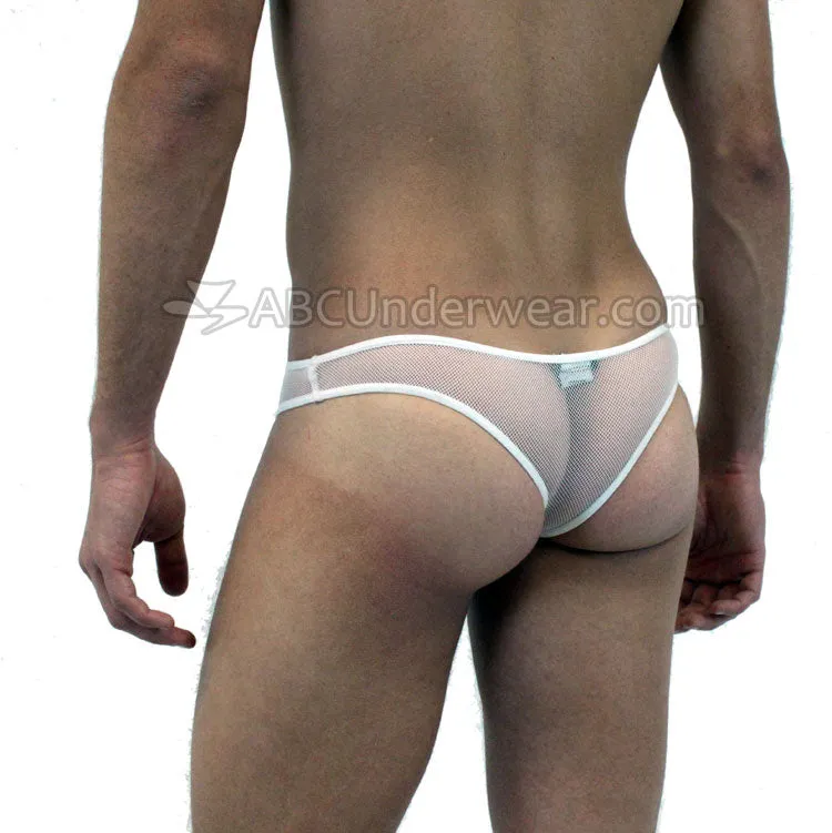 Stylish Neo Mesh Men's Thong for the Modern Gentleman - BLOWOUT SALE!