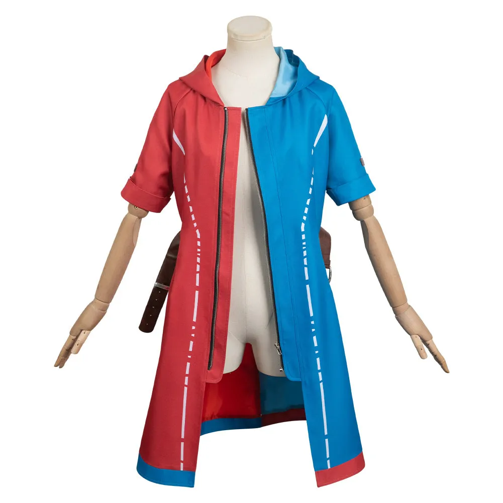 Suicide Squad: Kill the Justice League Harley Quinn Women Coat Party Carnival Halloween Cosplay Costume