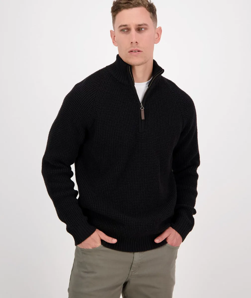 Swandri Chalky Island Waffle Jumper