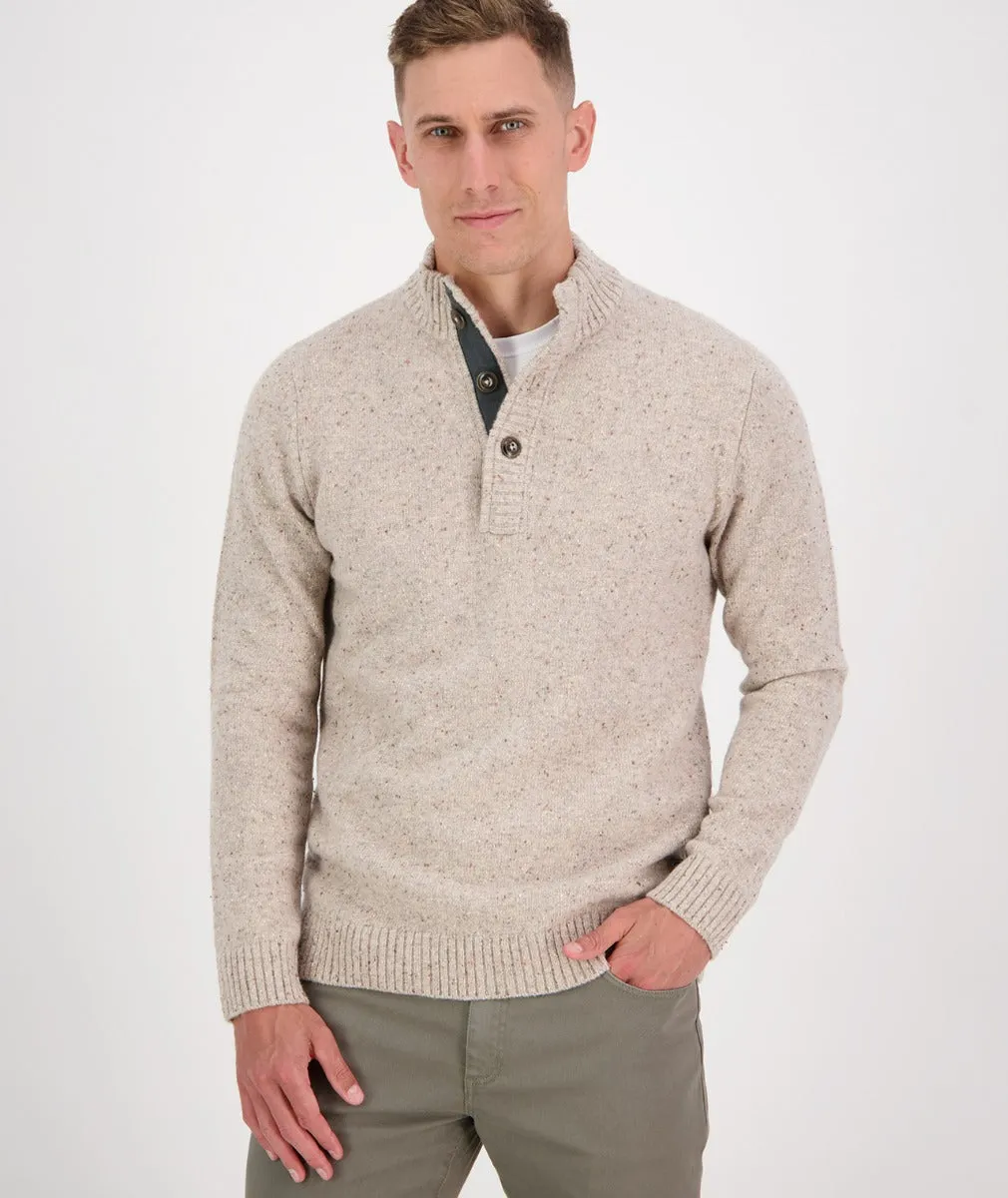 Swandri Clifton Button Knit Jumper