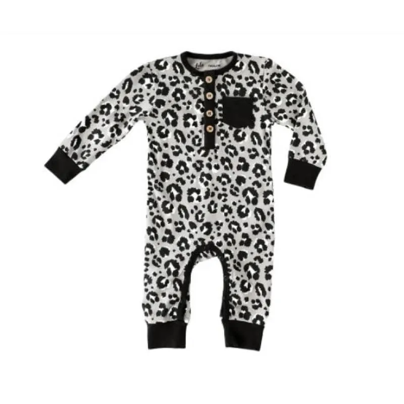 The Contemporary Leopard Romper - BABY