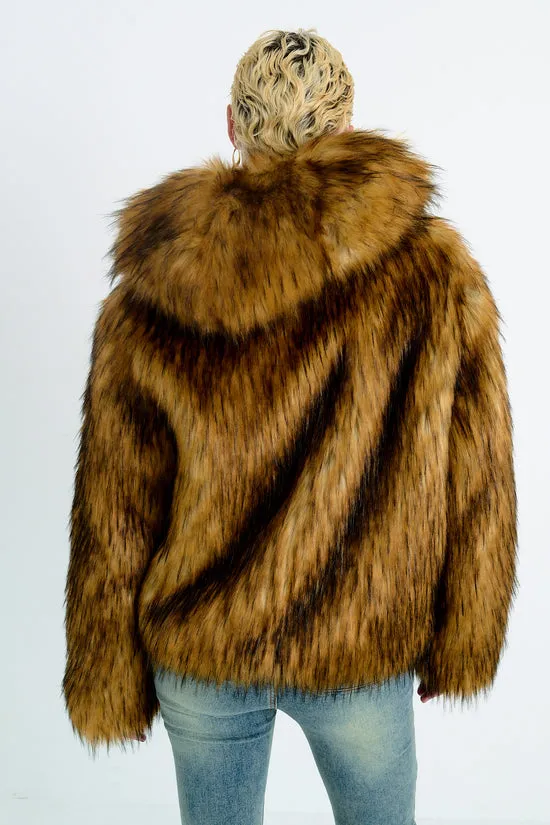 THE JULIA FAUX FUR COAT