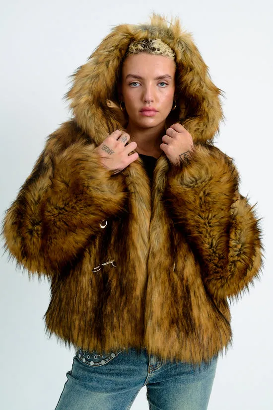 THE JULIA FAUX FUR COAT