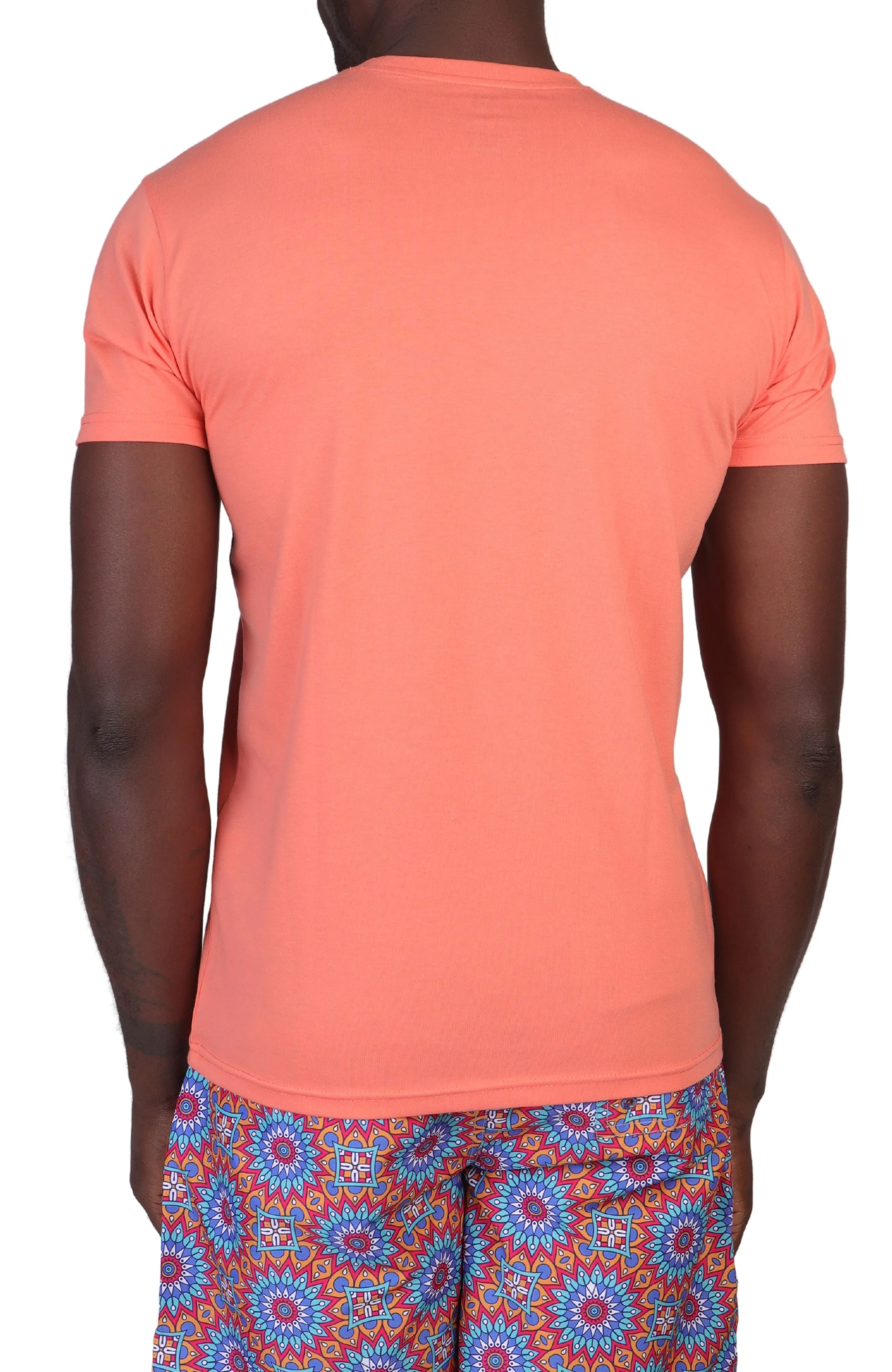 The Vibrant Cotton Crew Neck Tee