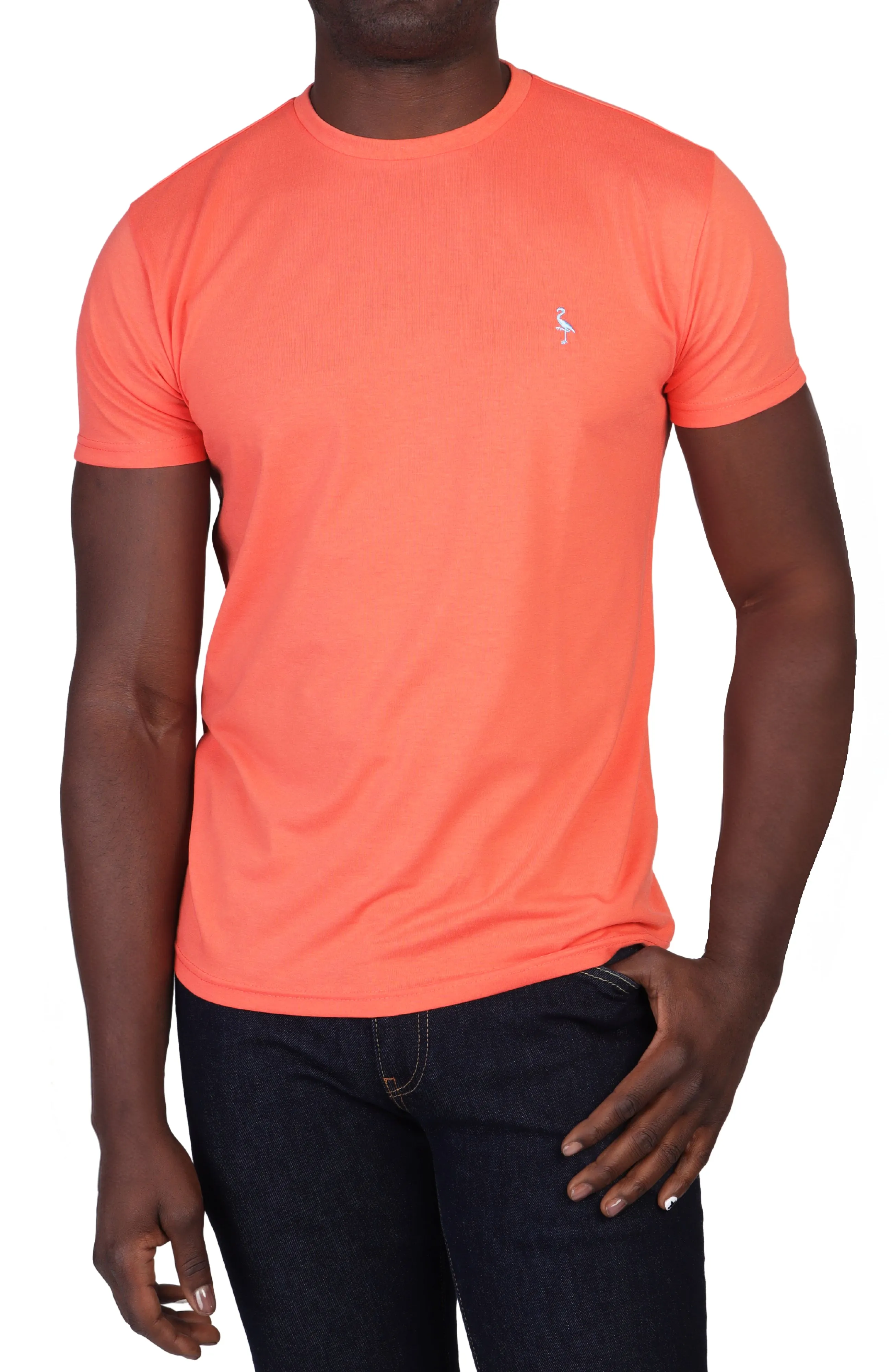 The Vibrant Cotton Crew Neck Tee