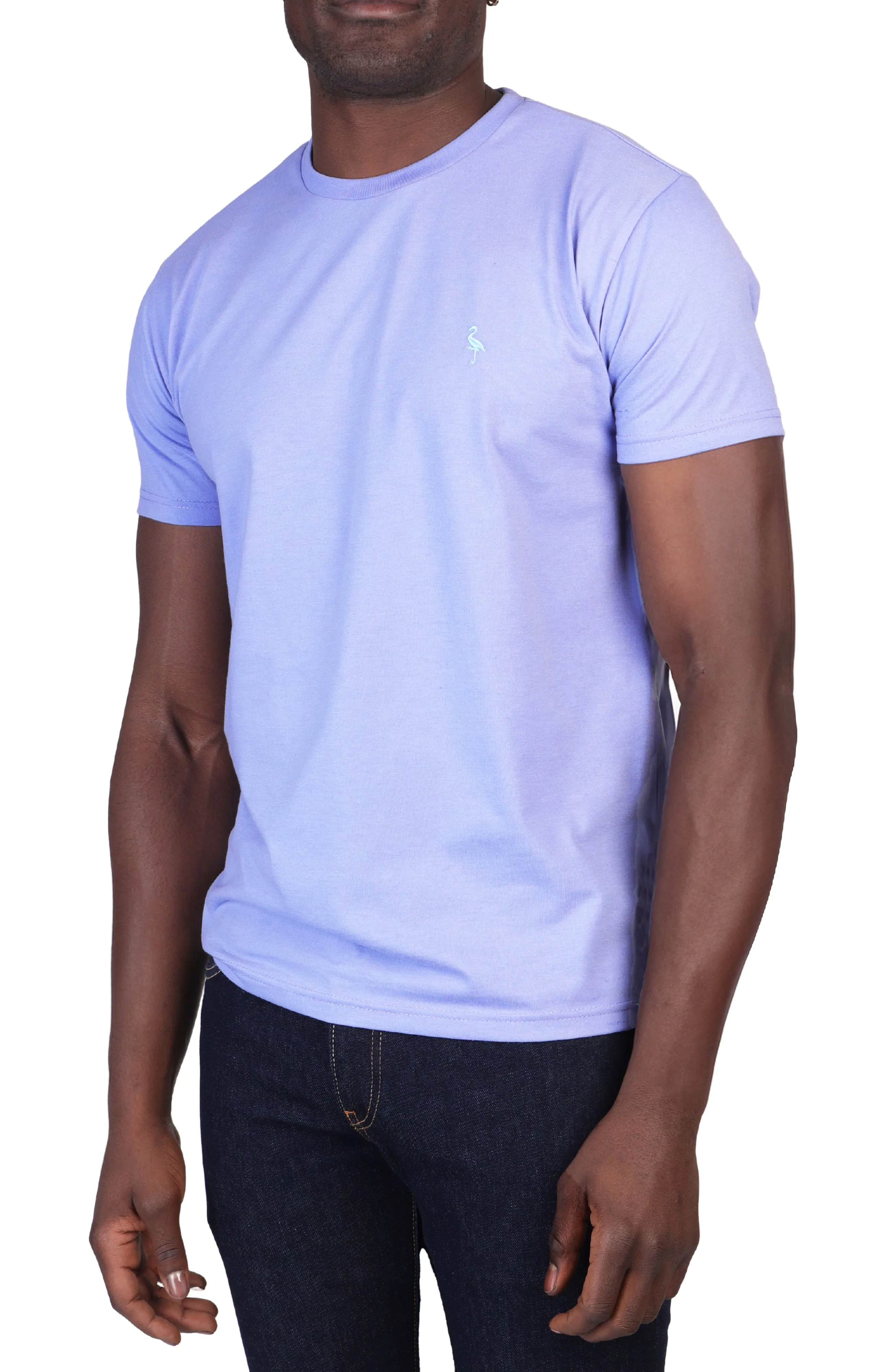 The Vibrant Cotton Crew Neck Tee