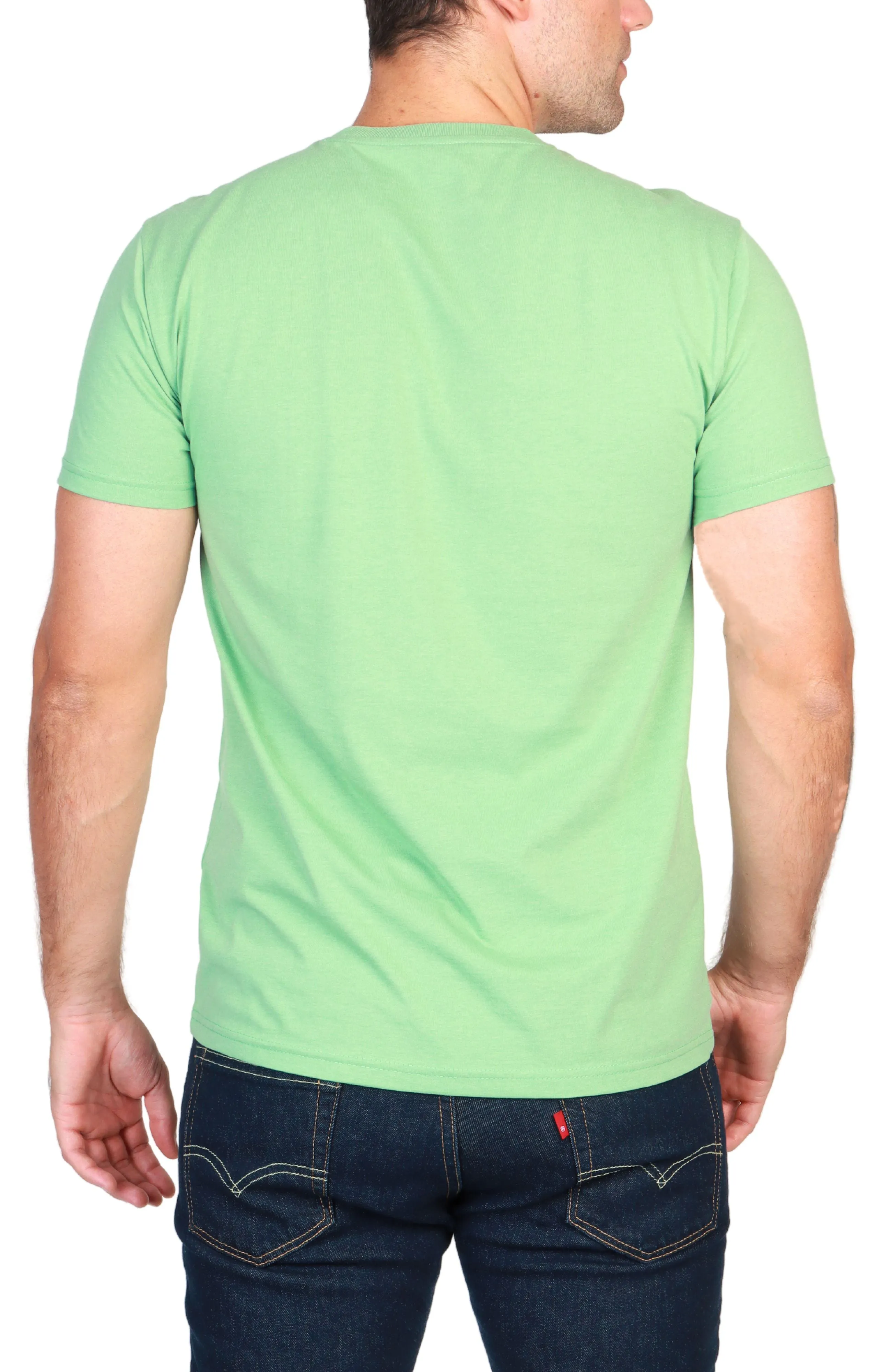 The Vibrant Cotton Crew Neck Tee