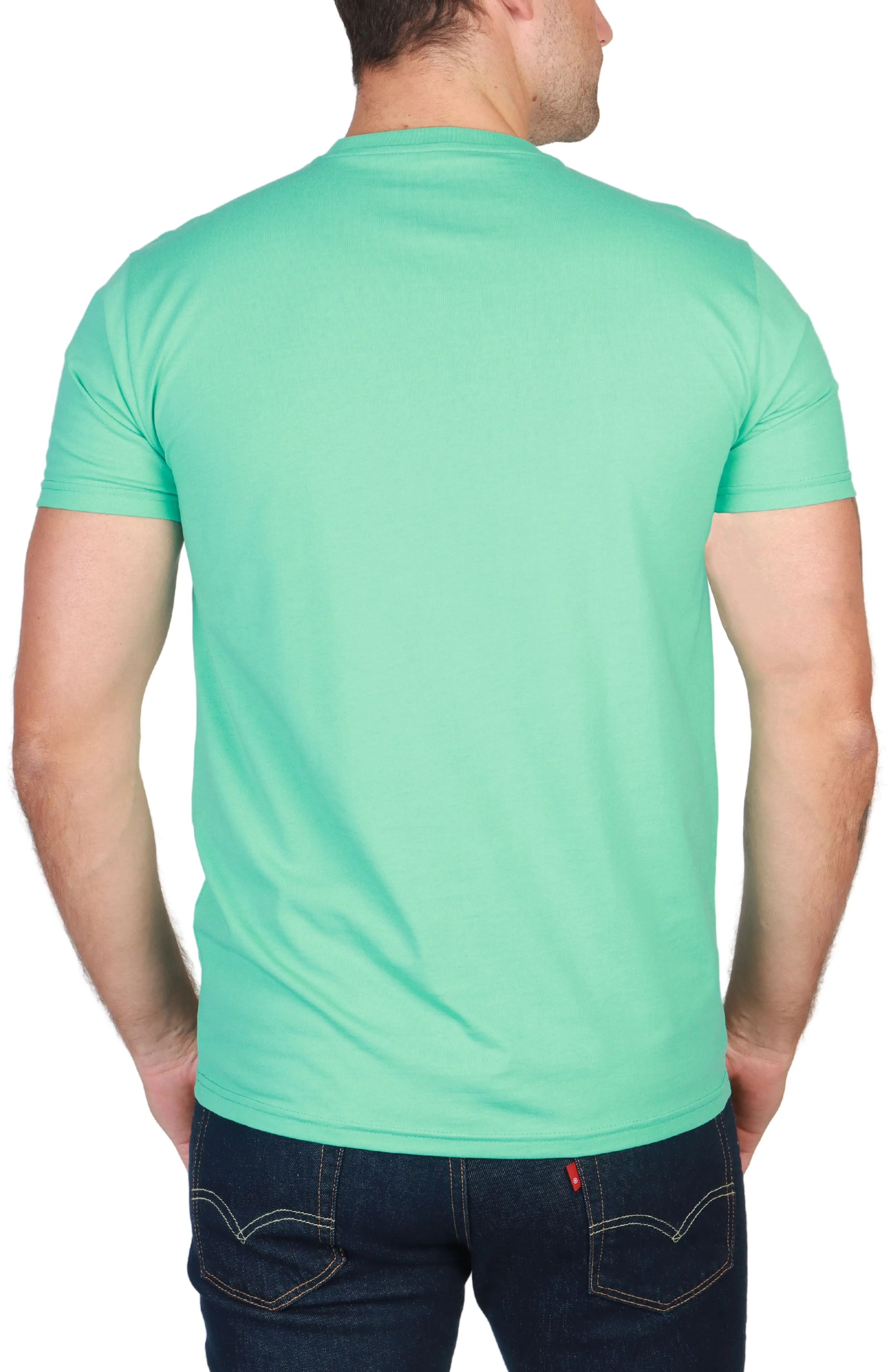 The Vibrant Cotton Crew Neck Tee