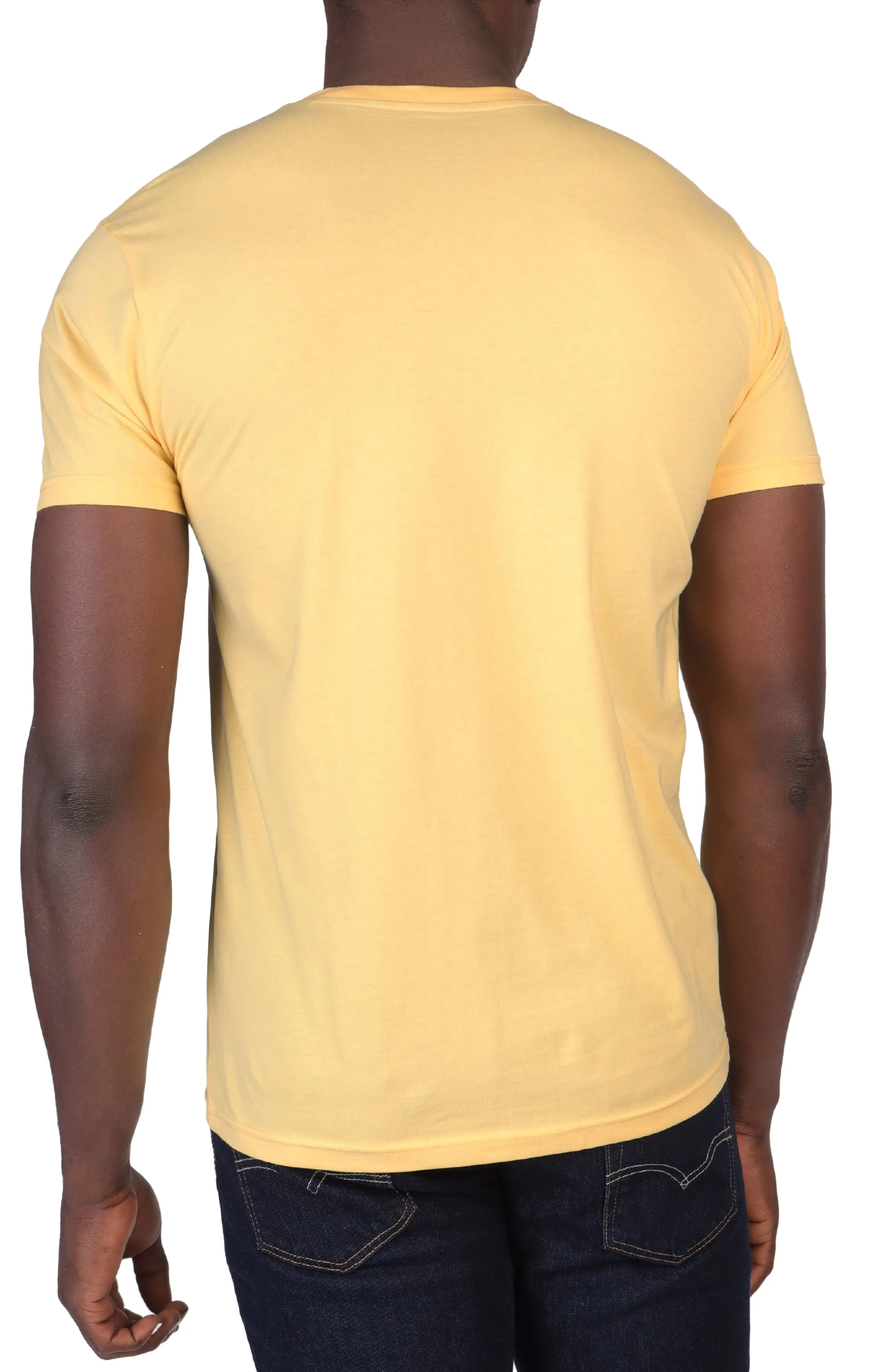 The Vibrant Cotton Crew Neck Tee