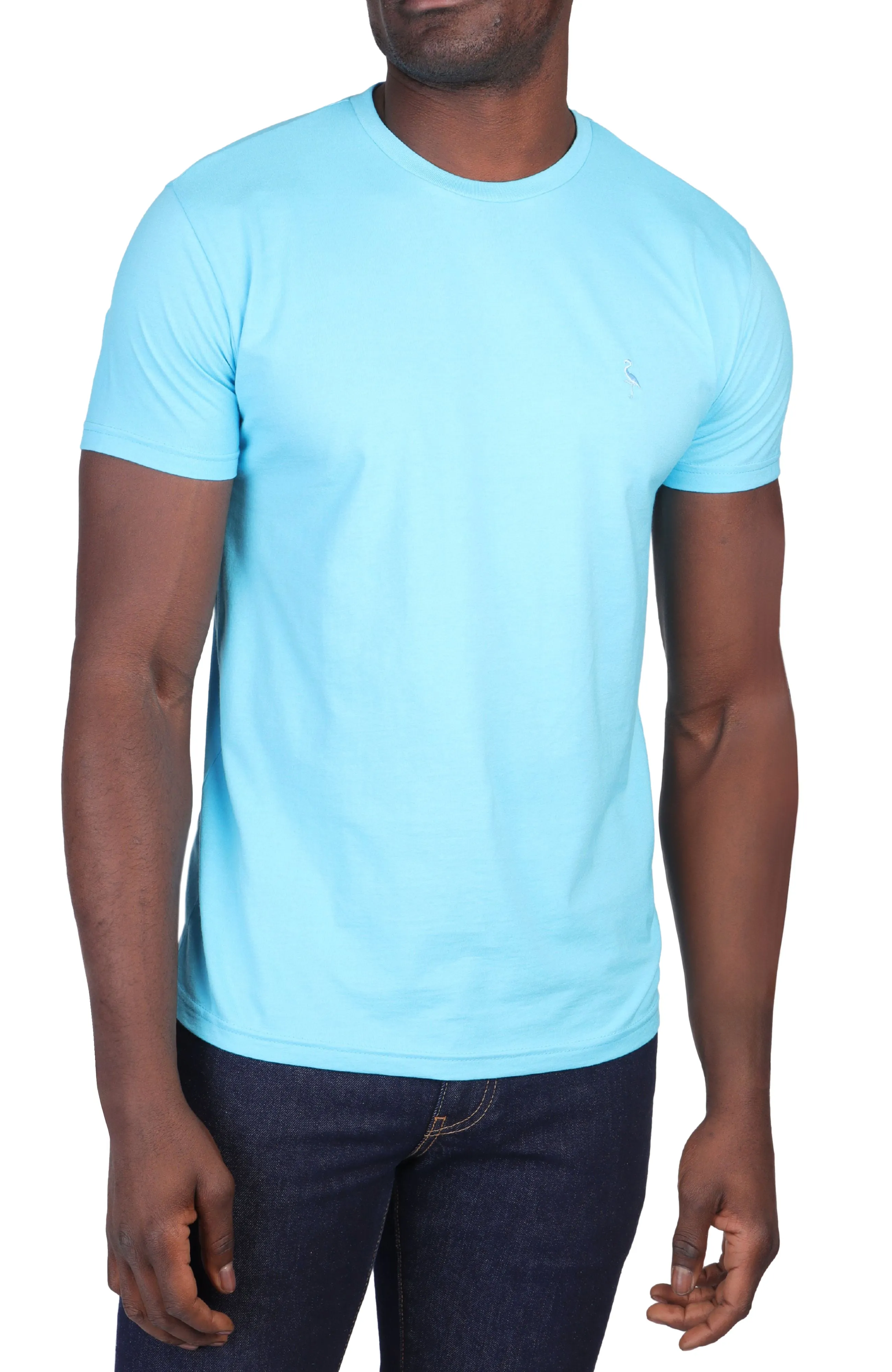 The Vibrant Cotton Crew Neck Tee