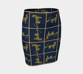 Tiger Matrix Fitted Skirt