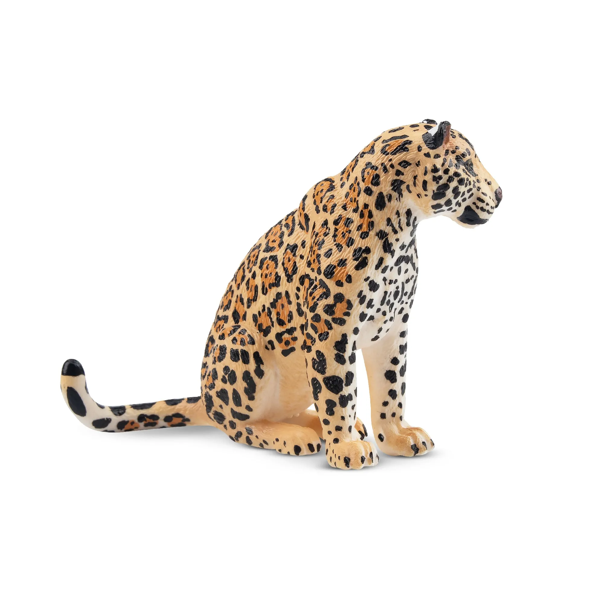 Toymany Sitting Female Jaguar Figurine Toy