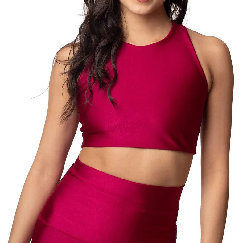 Ultra Luxe Cherry Crop Top