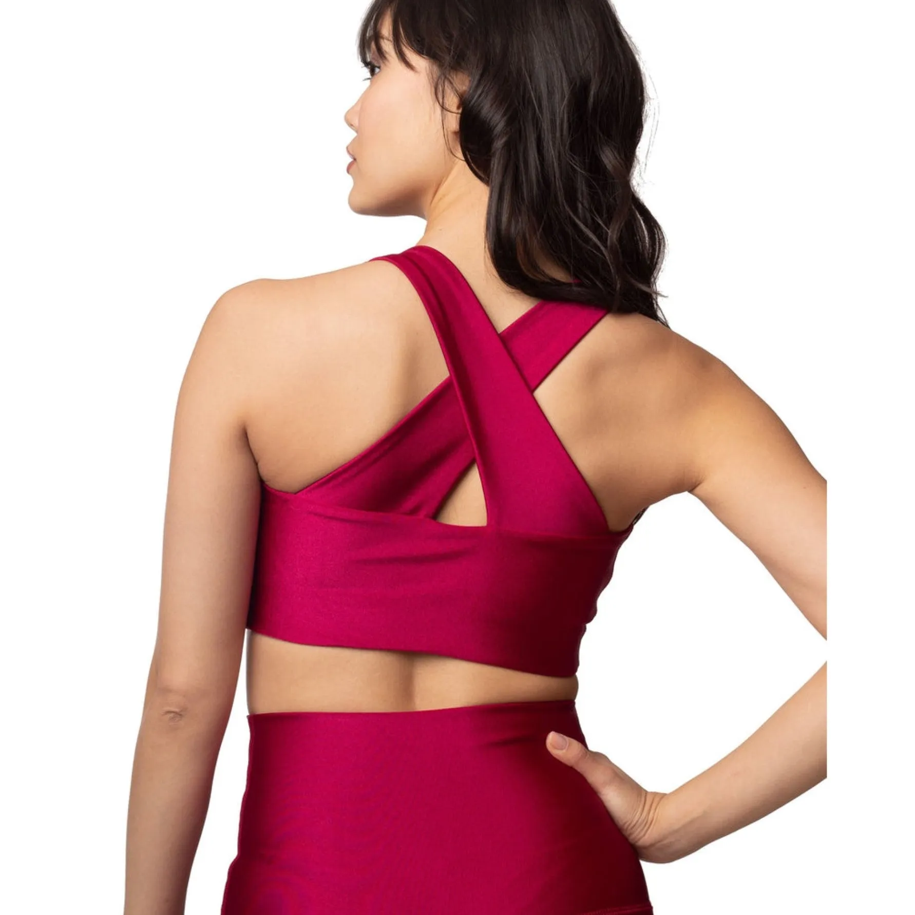 Ultra Luxe Cherry Crop Top