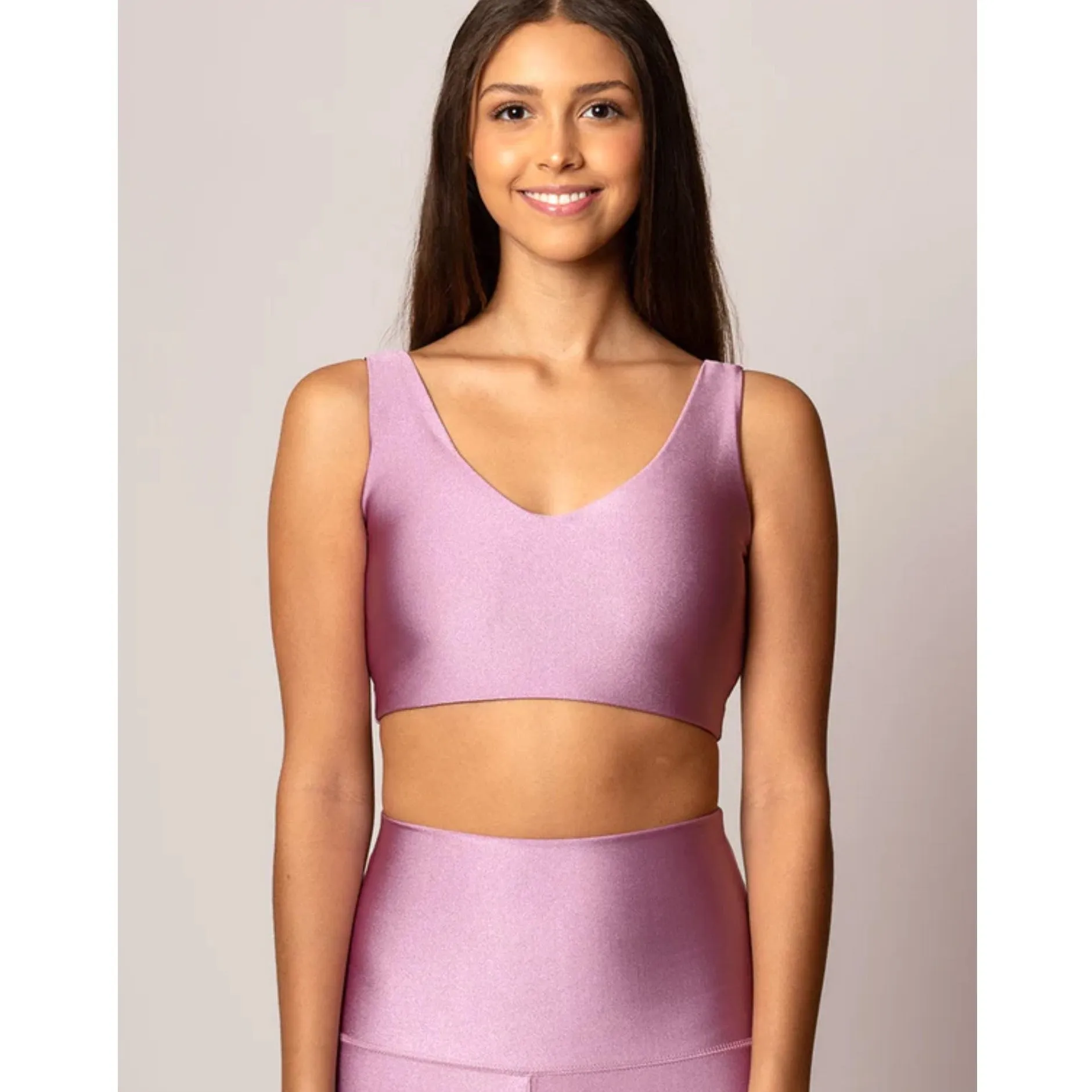 Ultra Luxe Lilc Crop Top