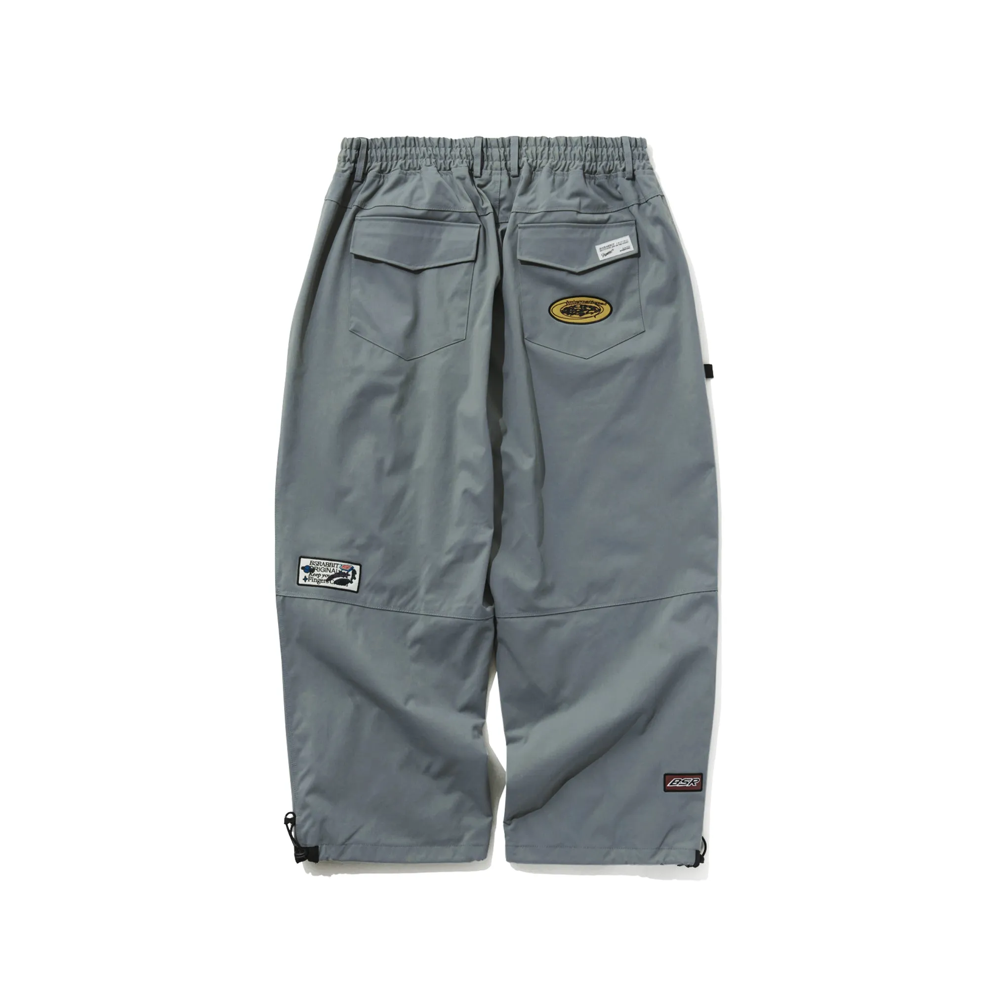 VARIETY PATCH SUPER WIDE VENTILATION PANTS ASH BLUE