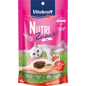 Vitakraft Cat Nutri Znack Beef Skin & Coat Care 40g