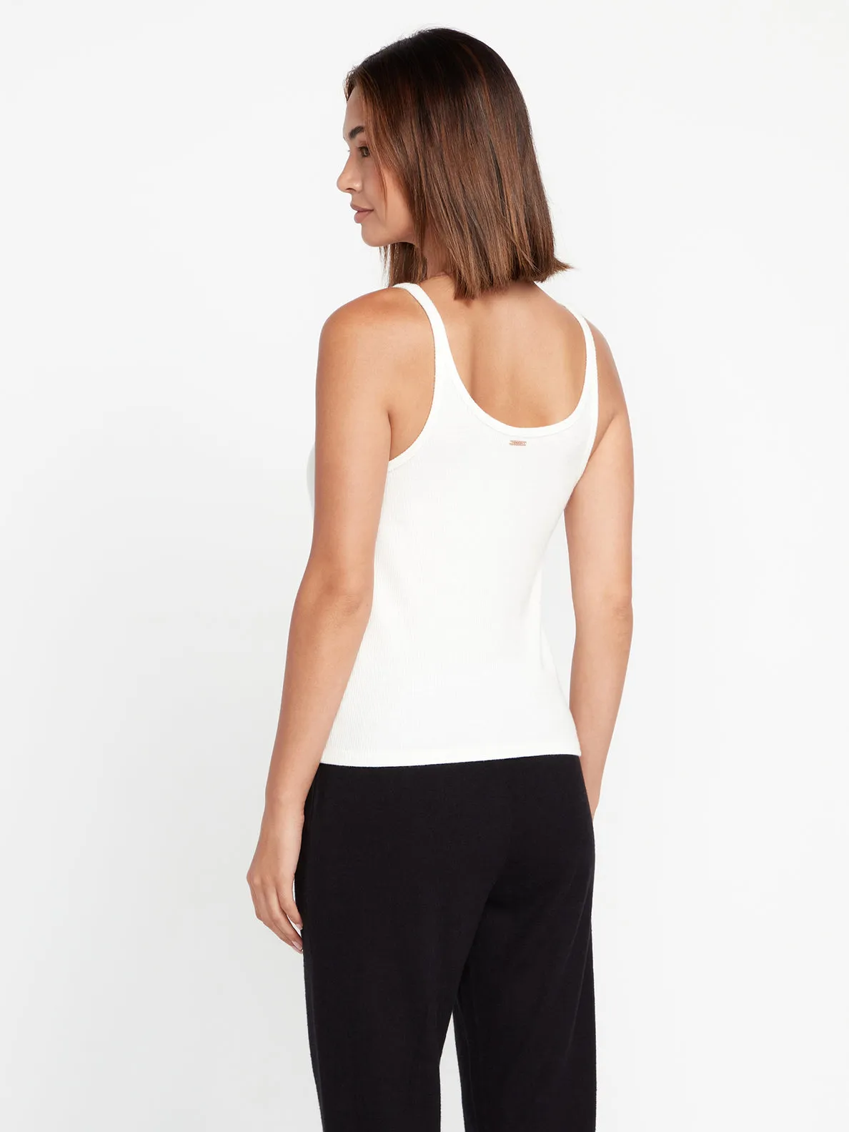 Volcom Lived On Lounge Rib Tank - Star White