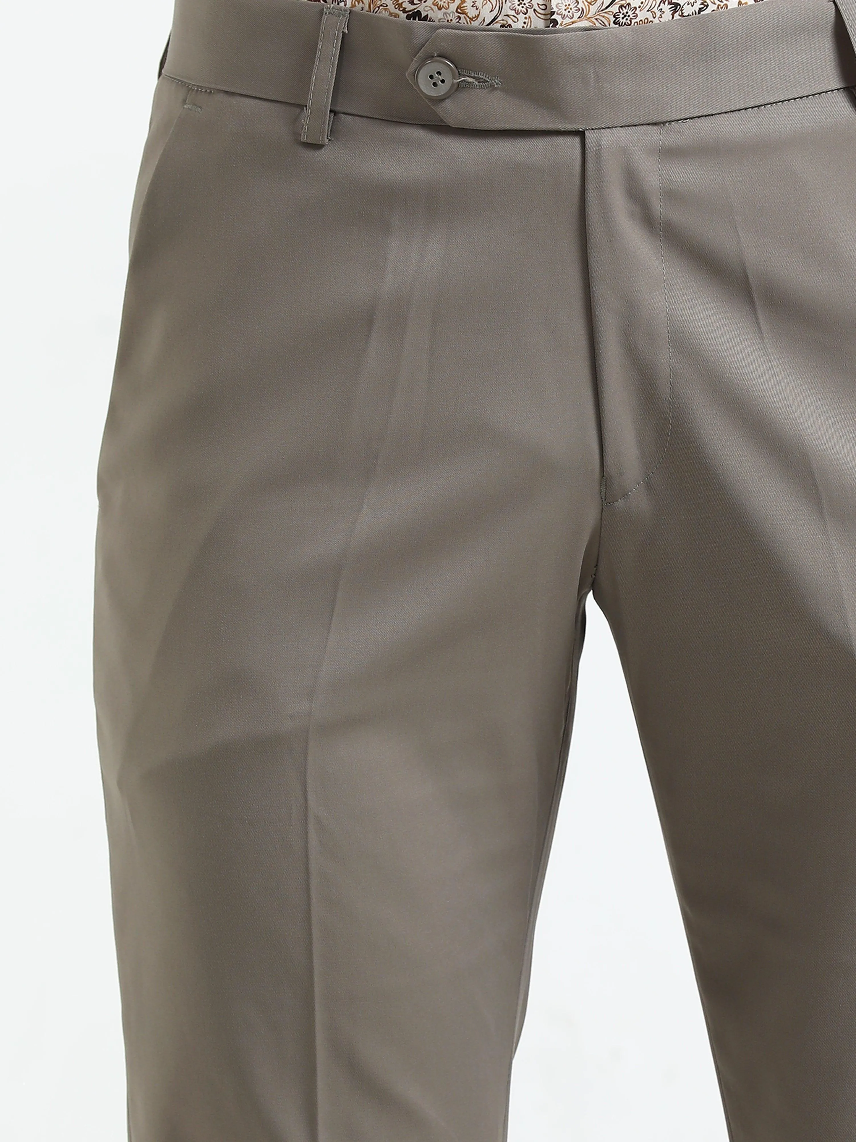 Wee Boot Cut Formal Pant - Brown