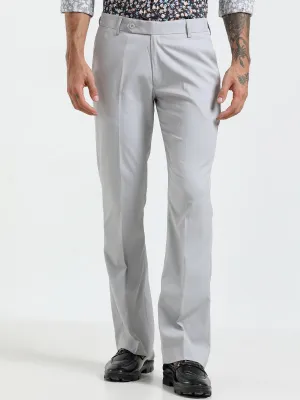 Wee Boot Cut Formal Pant - Light Gray