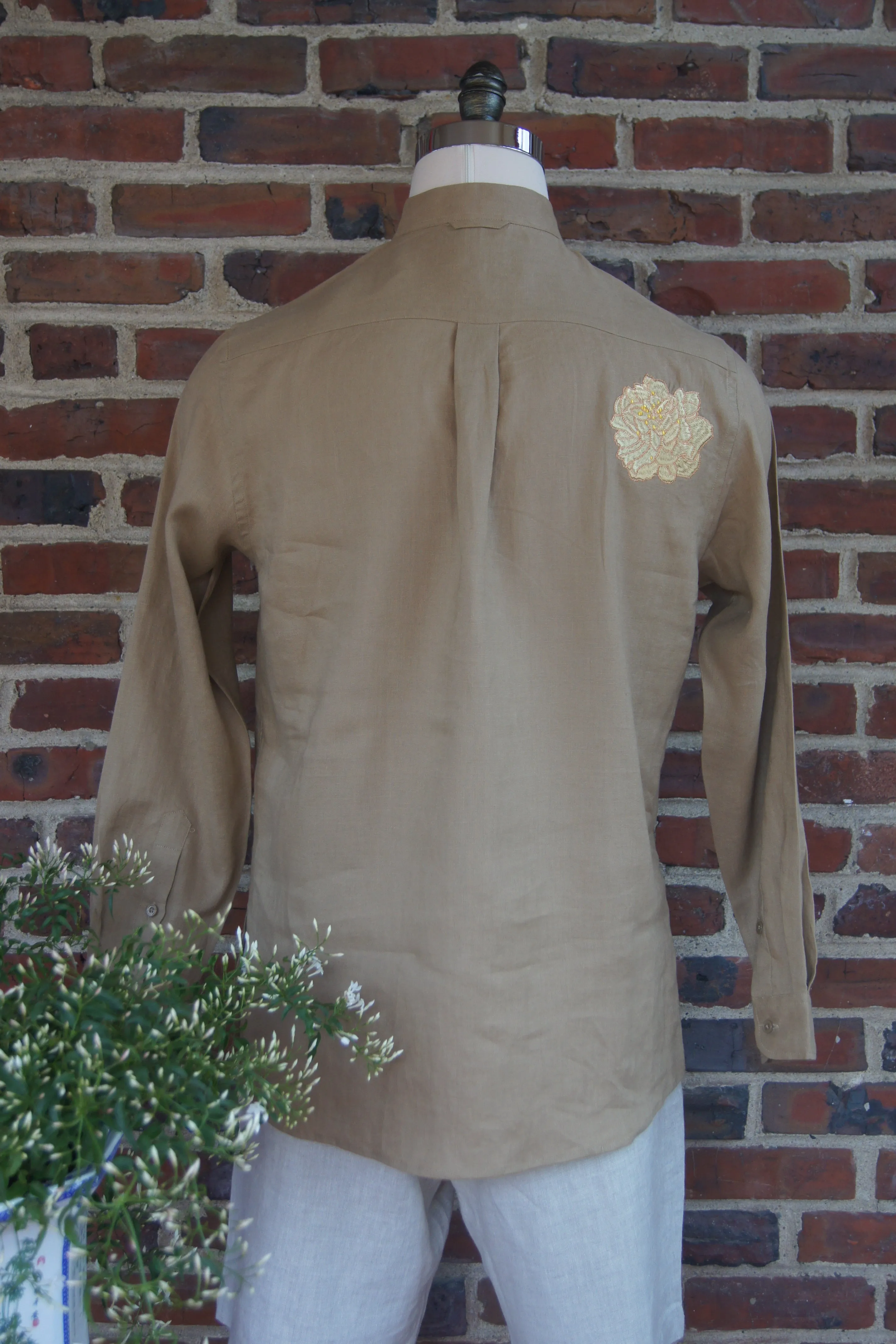 Yellow Yao-Michael’s Henley Shirt