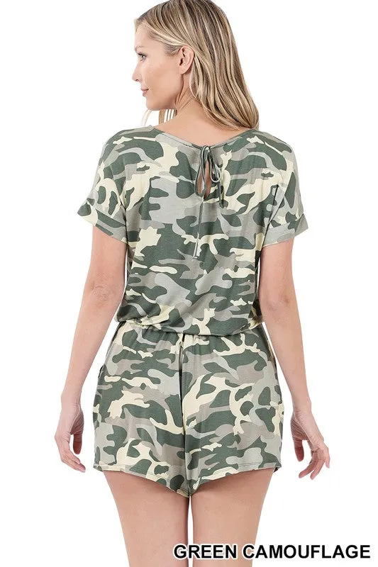 ZE229 - CAMO ROMPER